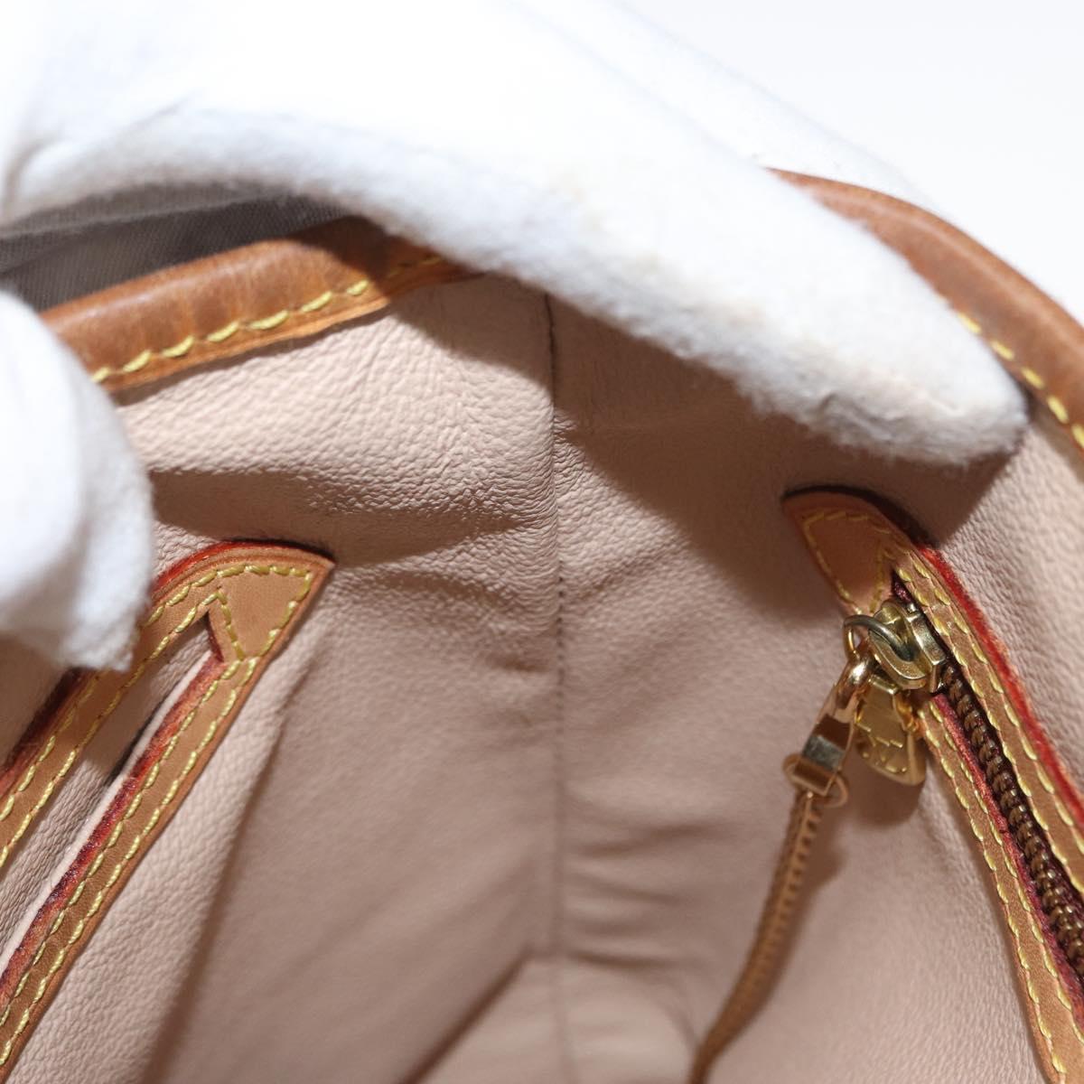 LOUIS VUITTON Monogram Bucket PM Shoulder Bag M42238 LV Auth bs32008