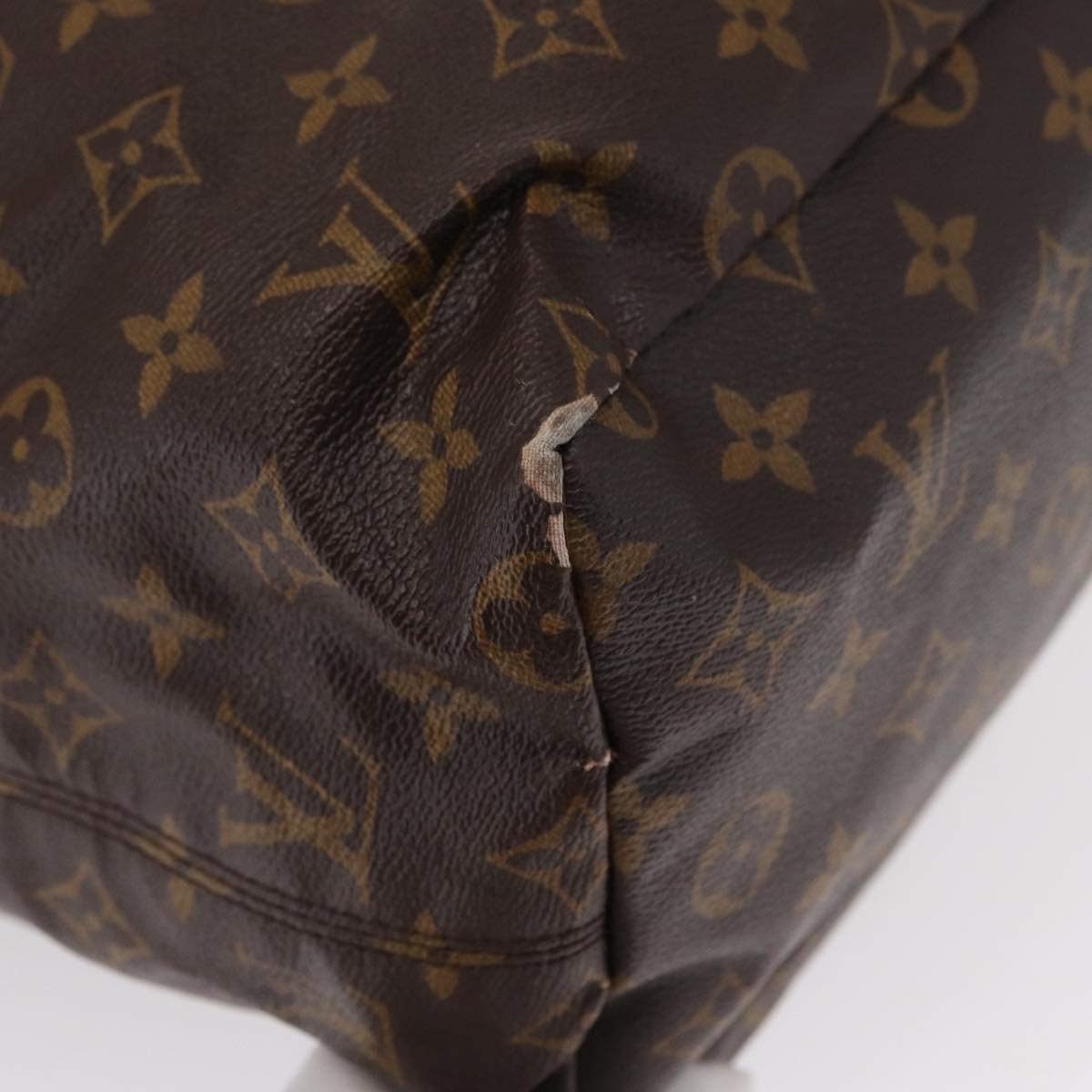 LOUIS VUITTON Monogram Macassar Fragment Cabas Light Bag M43416 LV Auth bs32011