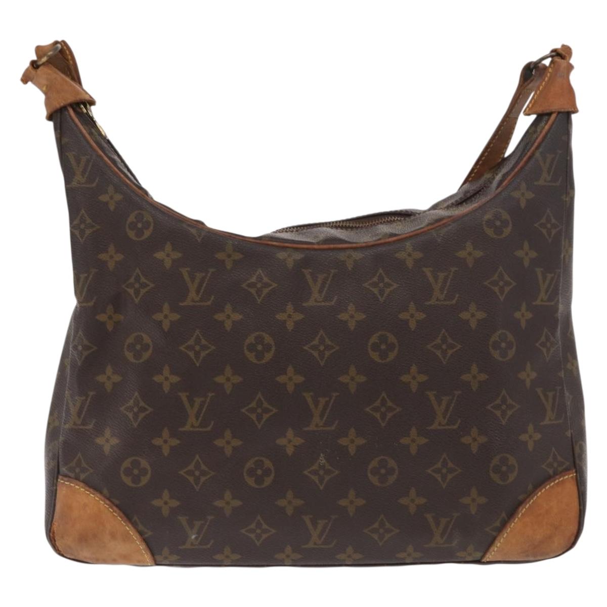 LOUIS VUITTON Monogram Boulogne 35 Shoulder Bag M51260 LV Auth bs32012