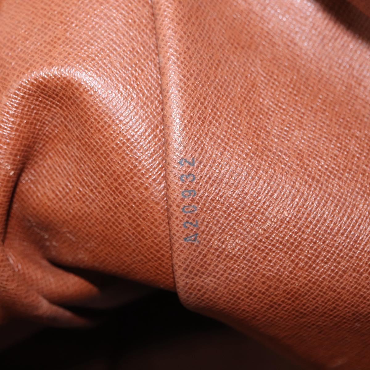 LOUIS VUITTON Monogram Boulogne 35 Shoulder Bag M51260 LV Auth bs32012