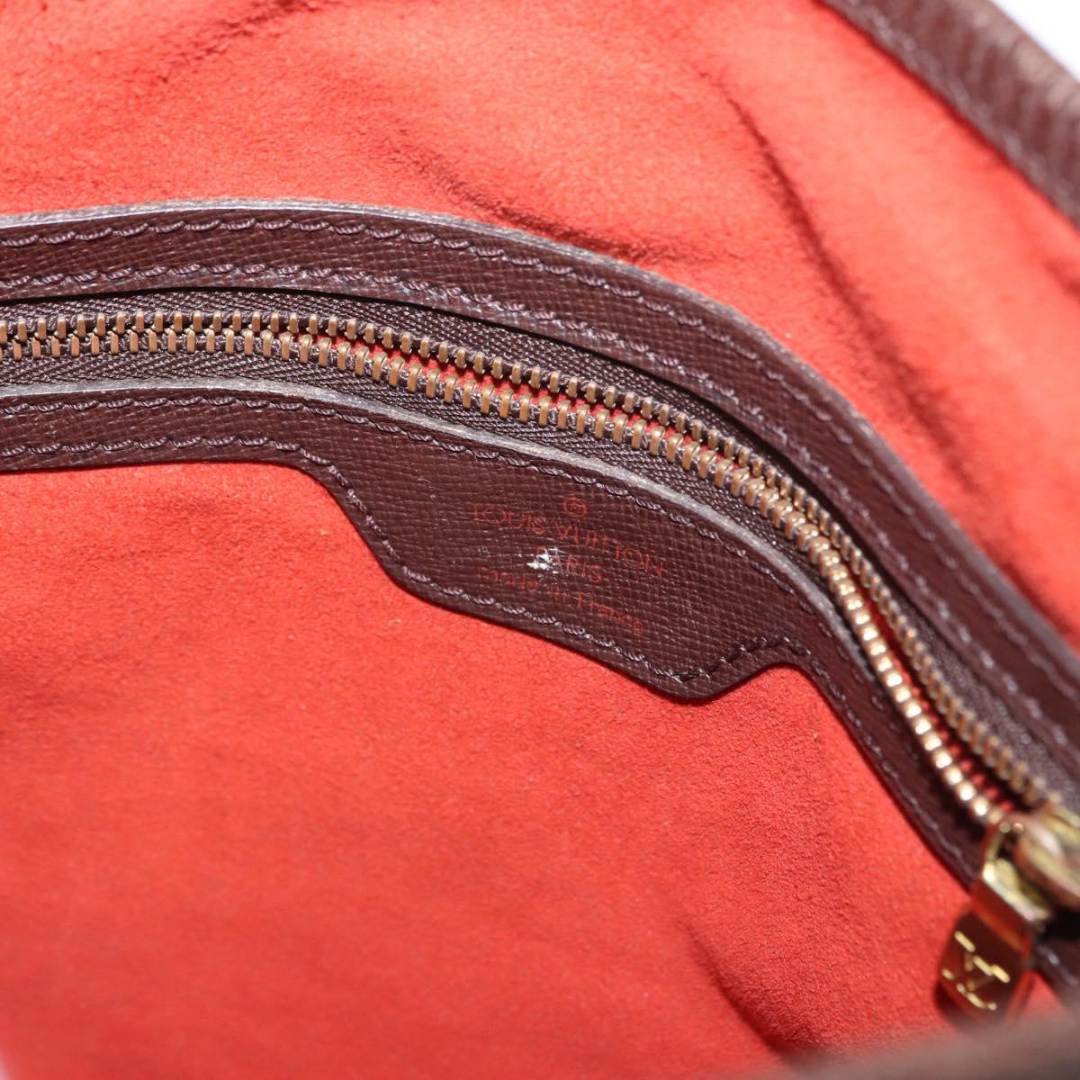 LOUIS VUITTON Damier Ebene Marais Shoulder Bag N42240 LV Auth bs32014