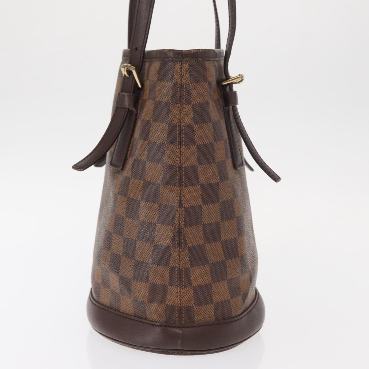 LOUIS VUITTON Damier Ebene Marais Shoulder Bag N42240 LV Auth bs32014