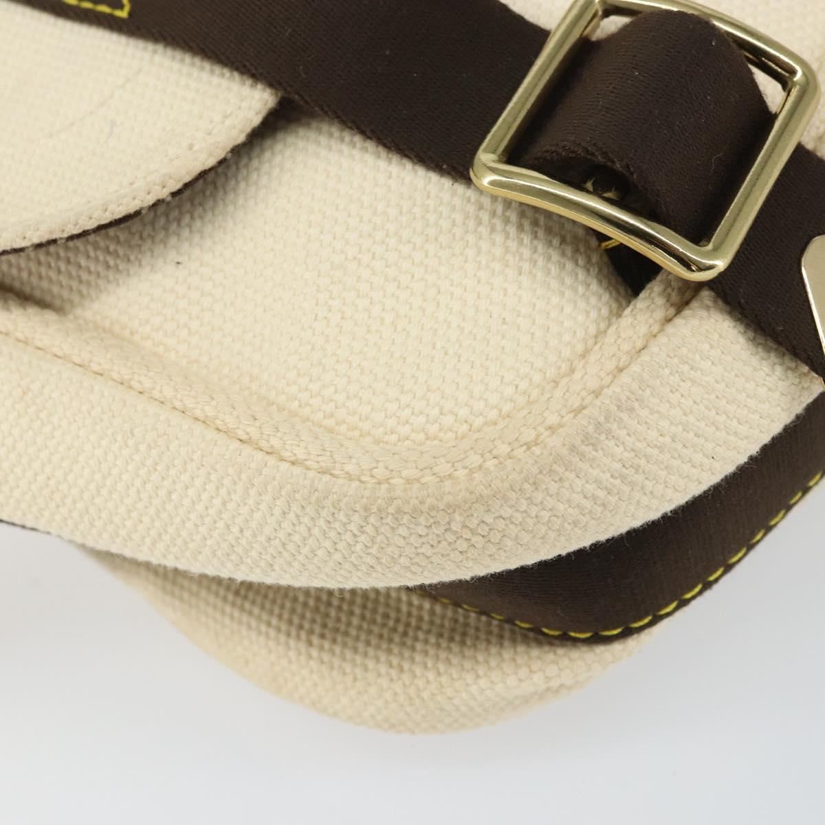 LOUIS VUITTON Antigua Buzzus PM Shoulder Bag Beige Brown M40042 LV Auth bs32016