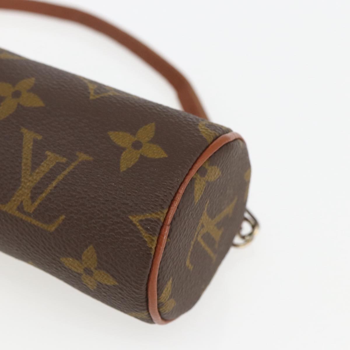 LOUIS VUITTON Monogram Papillon Pouch LV Auth bs32017