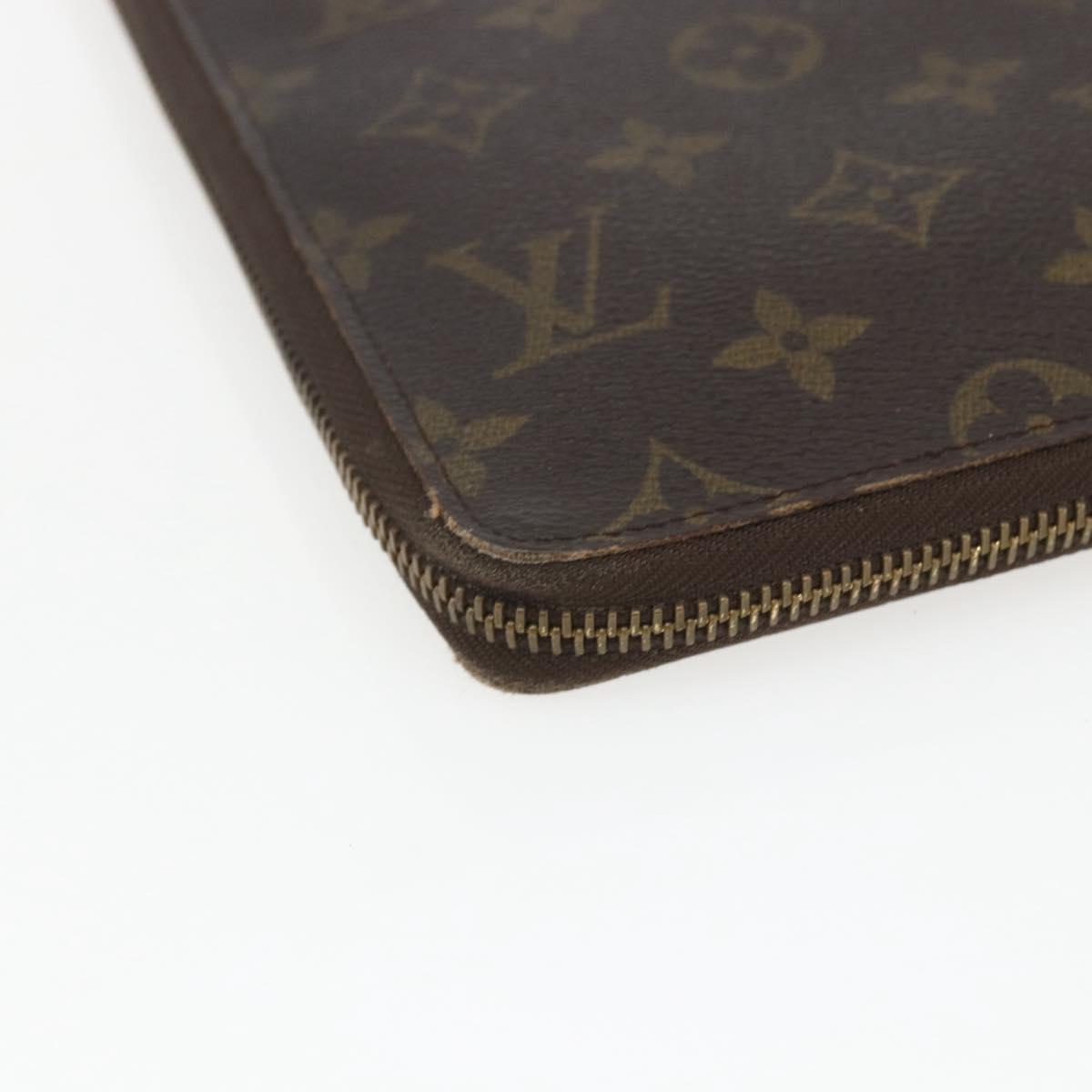 LOUIS VUITTON Monogram Organizer De Voyage Travel Case M60119 LV Auth bs32020