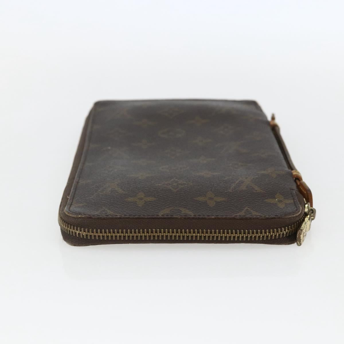 LOUIS VUITTON Monogram Organizer De Voyage Travel Case M60119 LV Auth bs32020