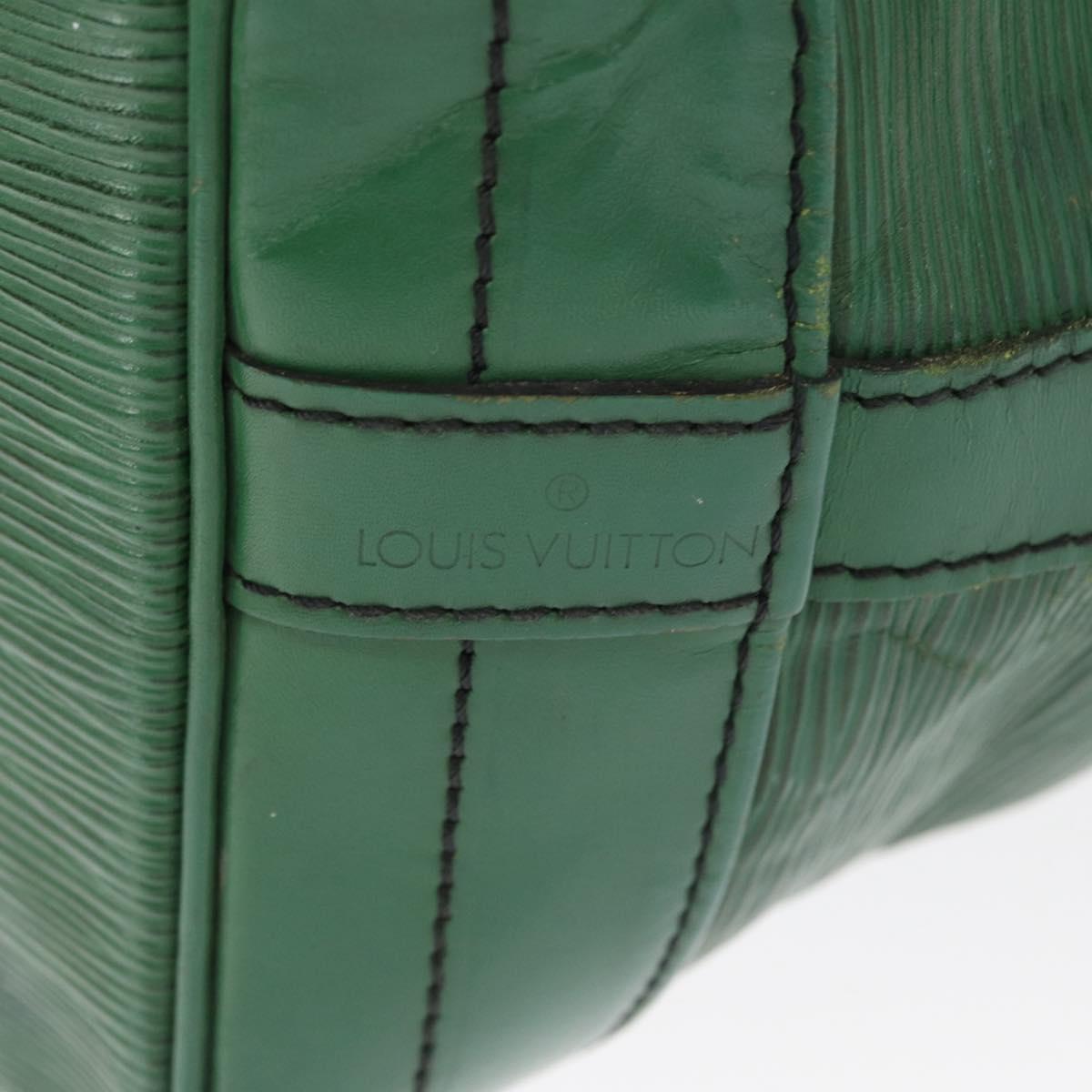 LOUIS VUITTON Epi Noe Shoulder Bag Green M44004 LV Auth bs32027