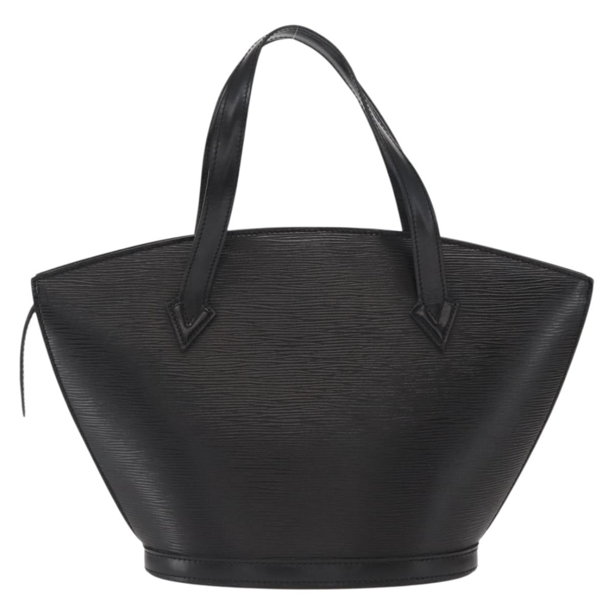 LOUIS VUITTON Epi Saint Jacques Hand Bag Black M52272 LV Auth bs32028