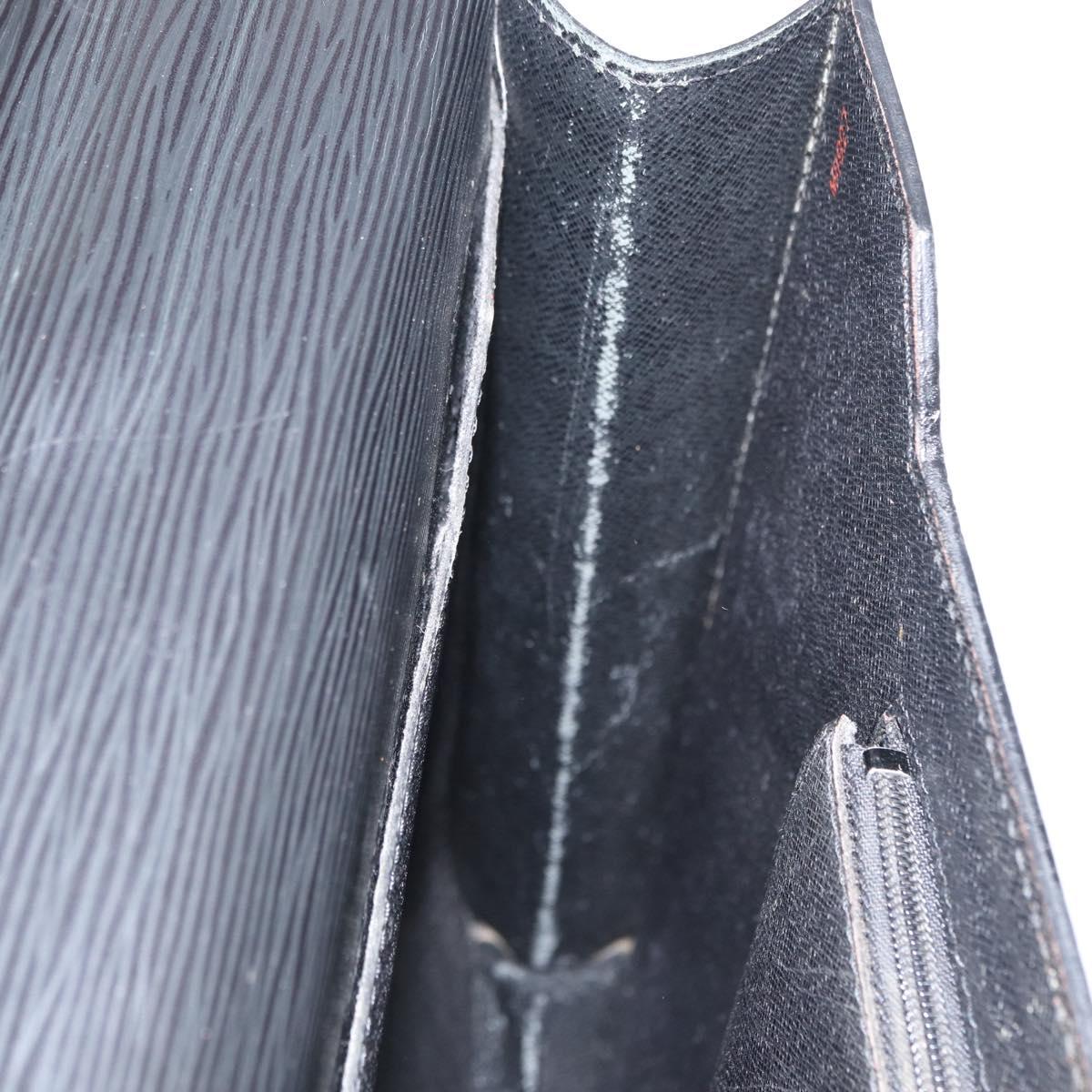 LOUIS VUITTON Epi Porte Documents Bandouliere Briefcase M54462 LV Auth bs32029