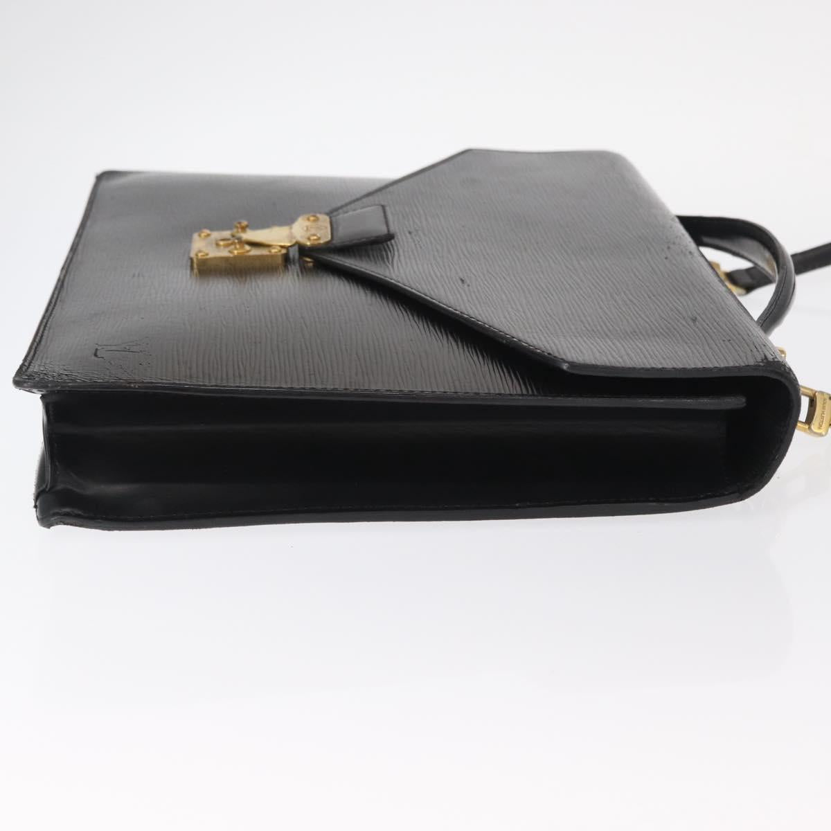 LOUIS VUITTON Epi Porte Documents Bandouliere Briefcase M54462 LV Auth bs32029