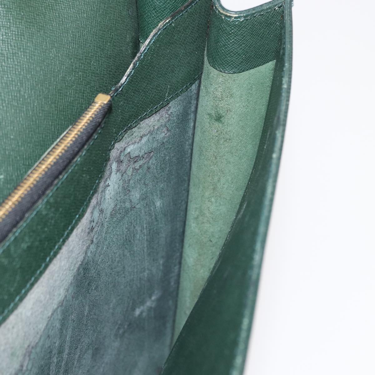 LOUIS VUITTON Taiga Tashkent Business Bag Epicea M30084 LV Auth bs32030