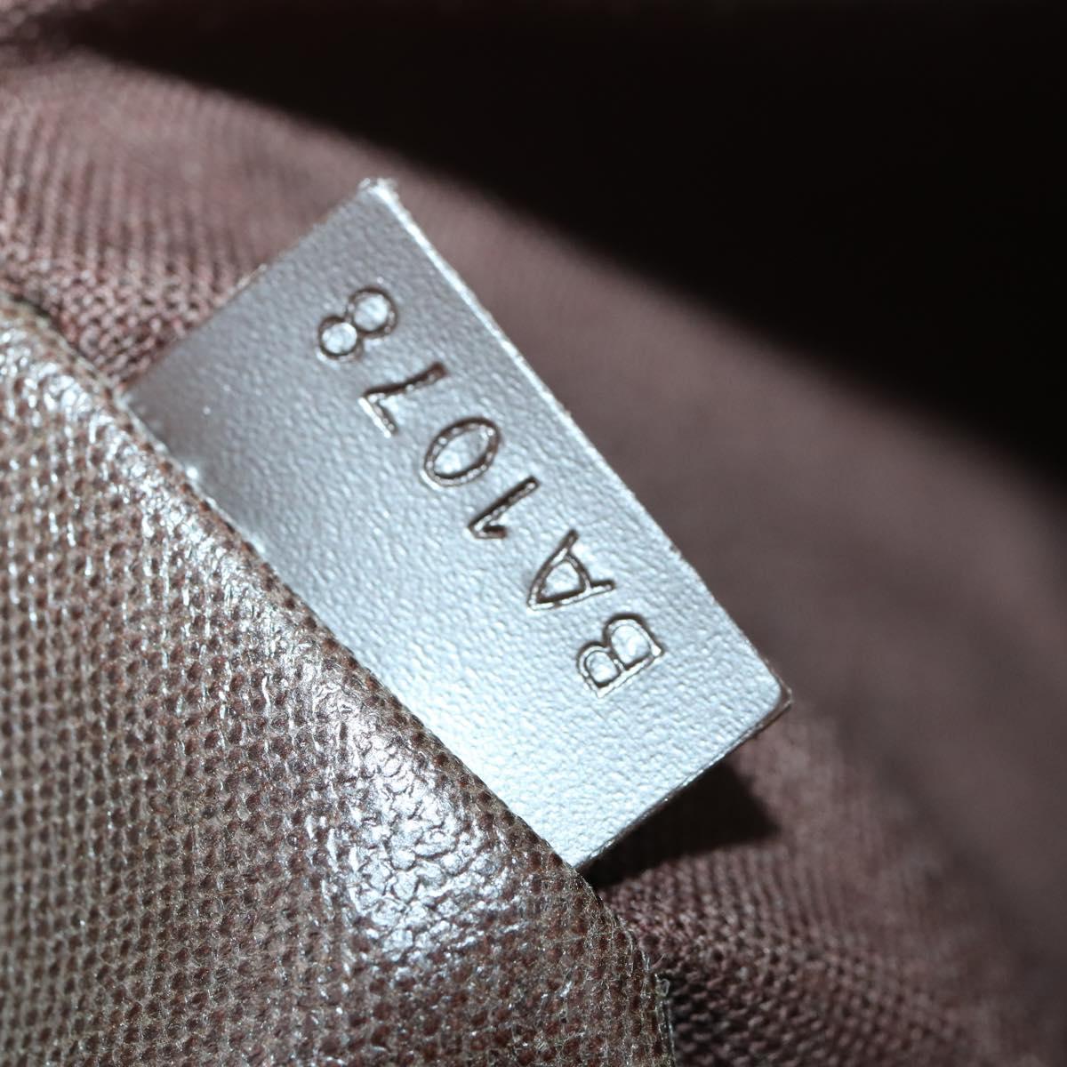 LOUIS VUITTON Damier Ebene Eall 60 Boston Bag N23203 LV Auth bs32032