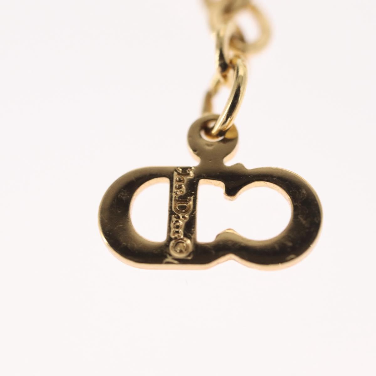 Christian Dior Necklace metal Gold Auth bs32130