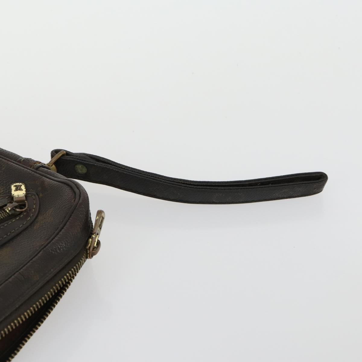 LOUIS VUITTON Monogram Clutch Bag 2 Set LV Auth bs32138