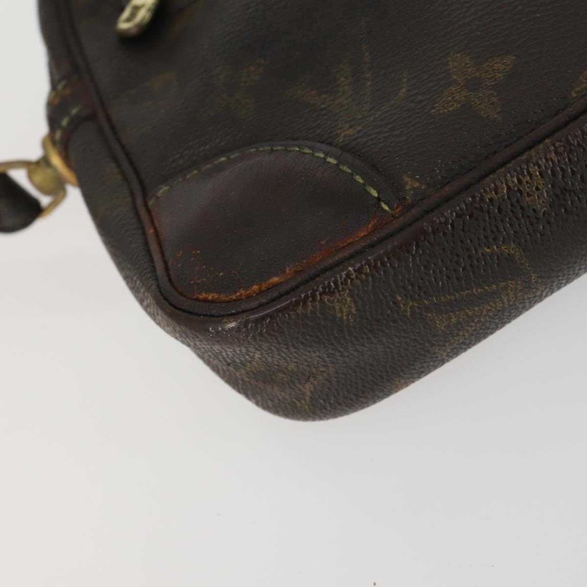 LOUIS VUITTON Monogram Clutch Bag 2 Set LV Auth bs32138