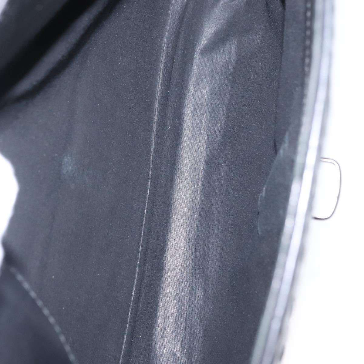 BOTTEGA VENETA INTRECCIATO Business Bag Leather Black 113095 Auth bs32187