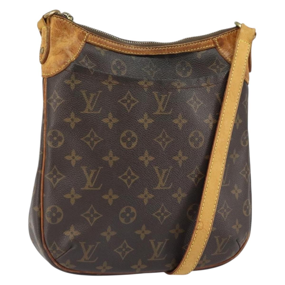 LOUIS VUITTON Monogram Odeon PM Shoulder Bag M56390 LV Auth bs32214