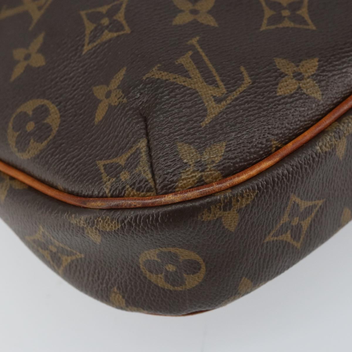 LOUIS VUITTON Monogram Odeon PM Shoulder Bag M56390 LV Auth bs32214