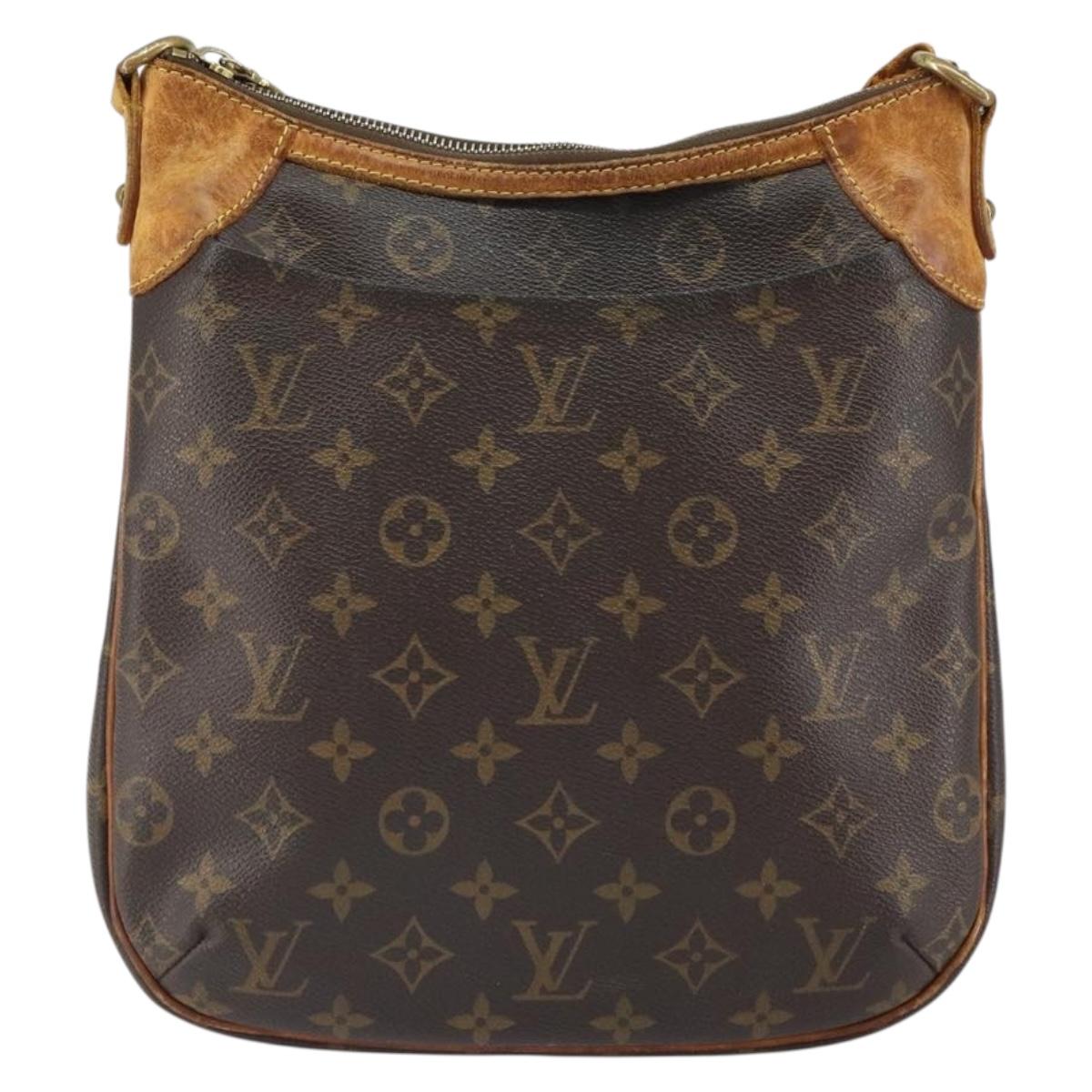LOUIS VUITTON Monogram Odeon PM Shoulder Bag M56390 LV Auth bs32214