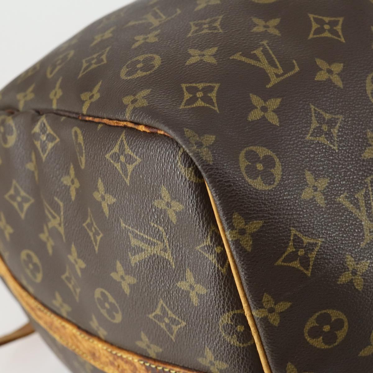 LOUIS VUITTON Monogram Keepall Bandouliere 60 Boston Bag M41412 LV Auth bs32216