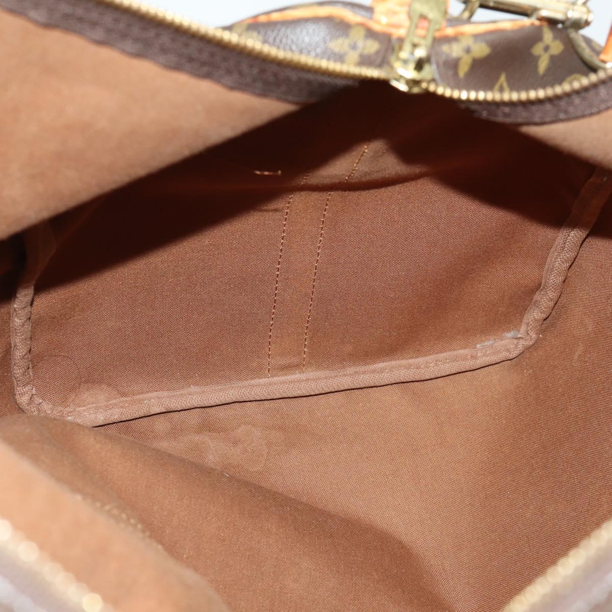 LOUIS VUITTON Monogram Keepall Bandouliere 60 Boston Bag M41412 LV Auth bs32216