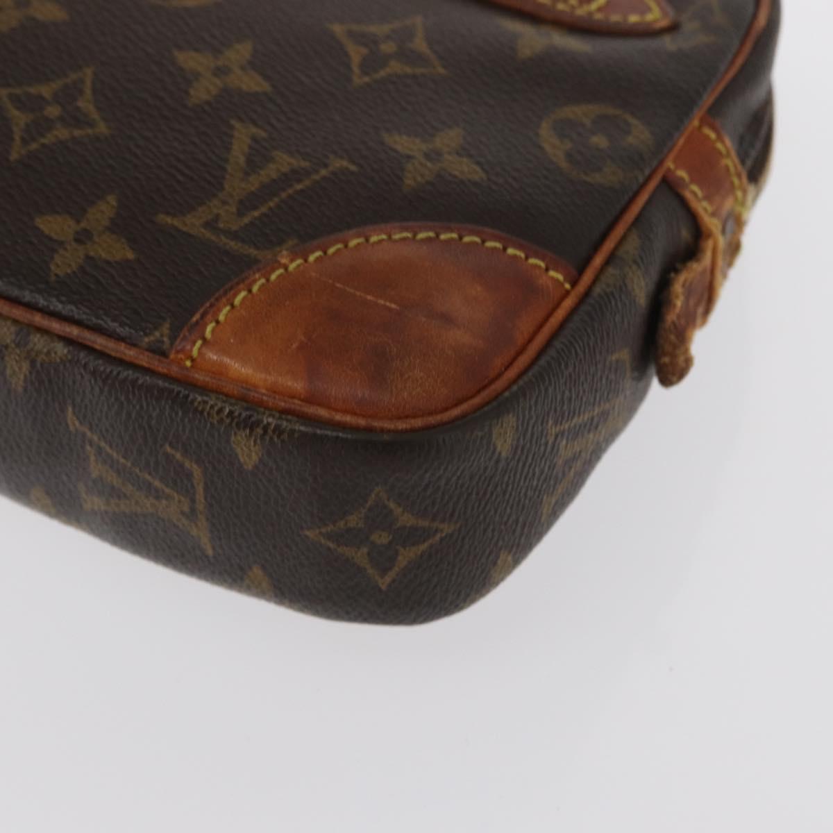 LOUIS VUITTON Monogram Marly Dragonne GM Clutch Bag M51825 LV Auth bs32220