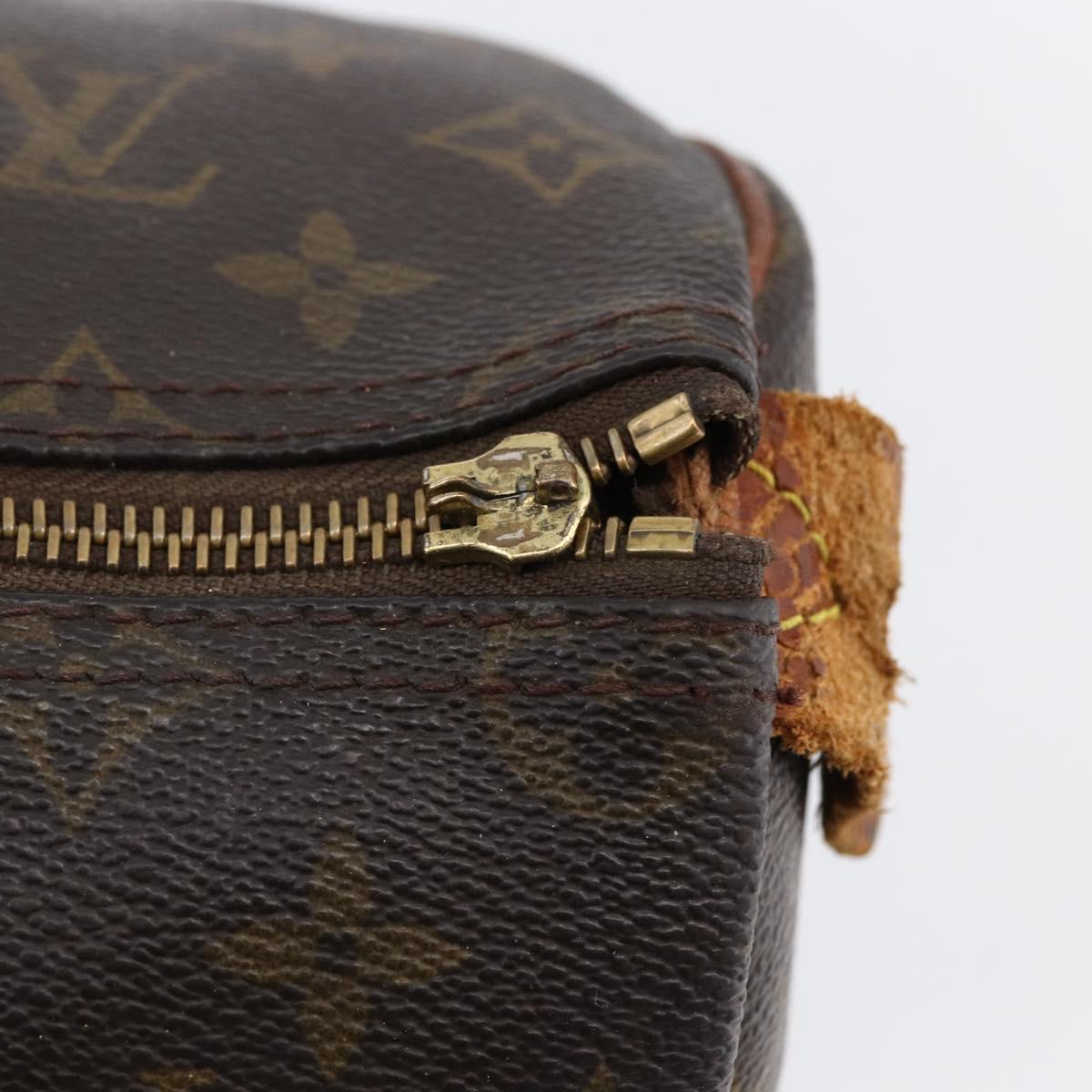 LOUIS VUITTON Monogram Speedy 35 Hand Bag M41524 LV Auth bs32224