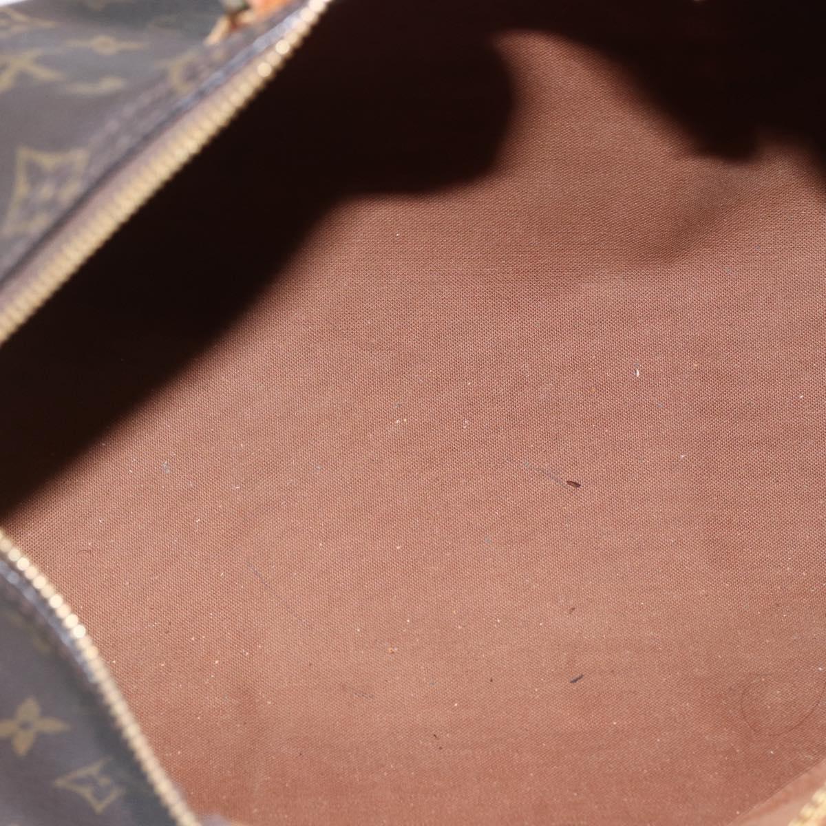 LOUIS VUITTON Monogram Speedy 35 Hand Bag M41524 LV Auth bs32224