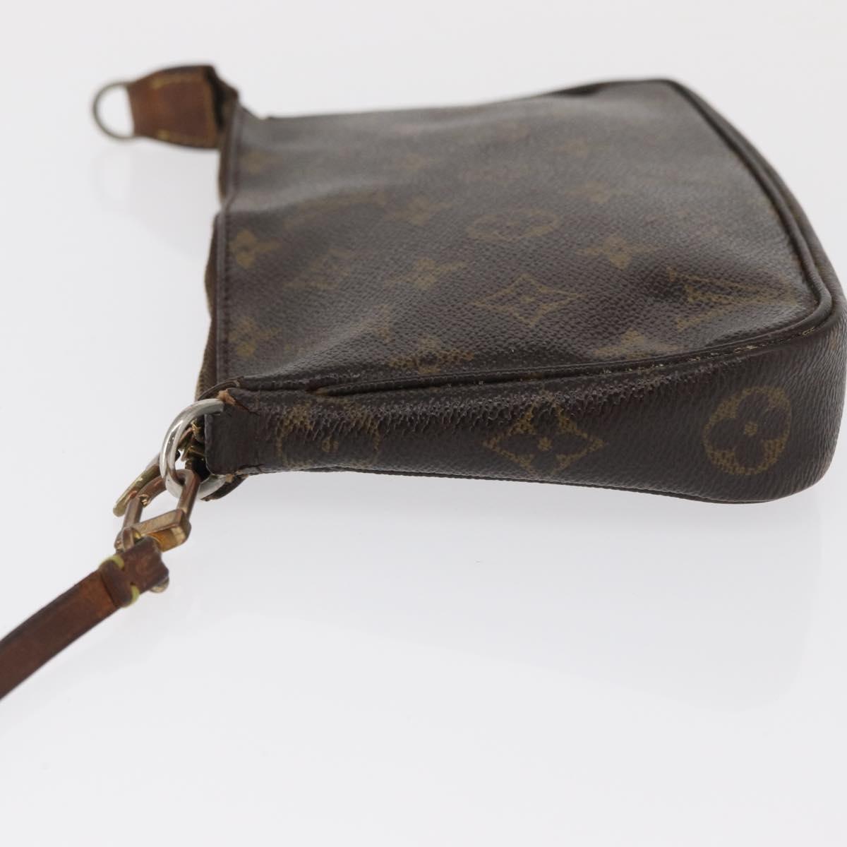 LOUIS VUITTON Monogram Pochette Accessoires Pouch M51980 LV Auth bs32225