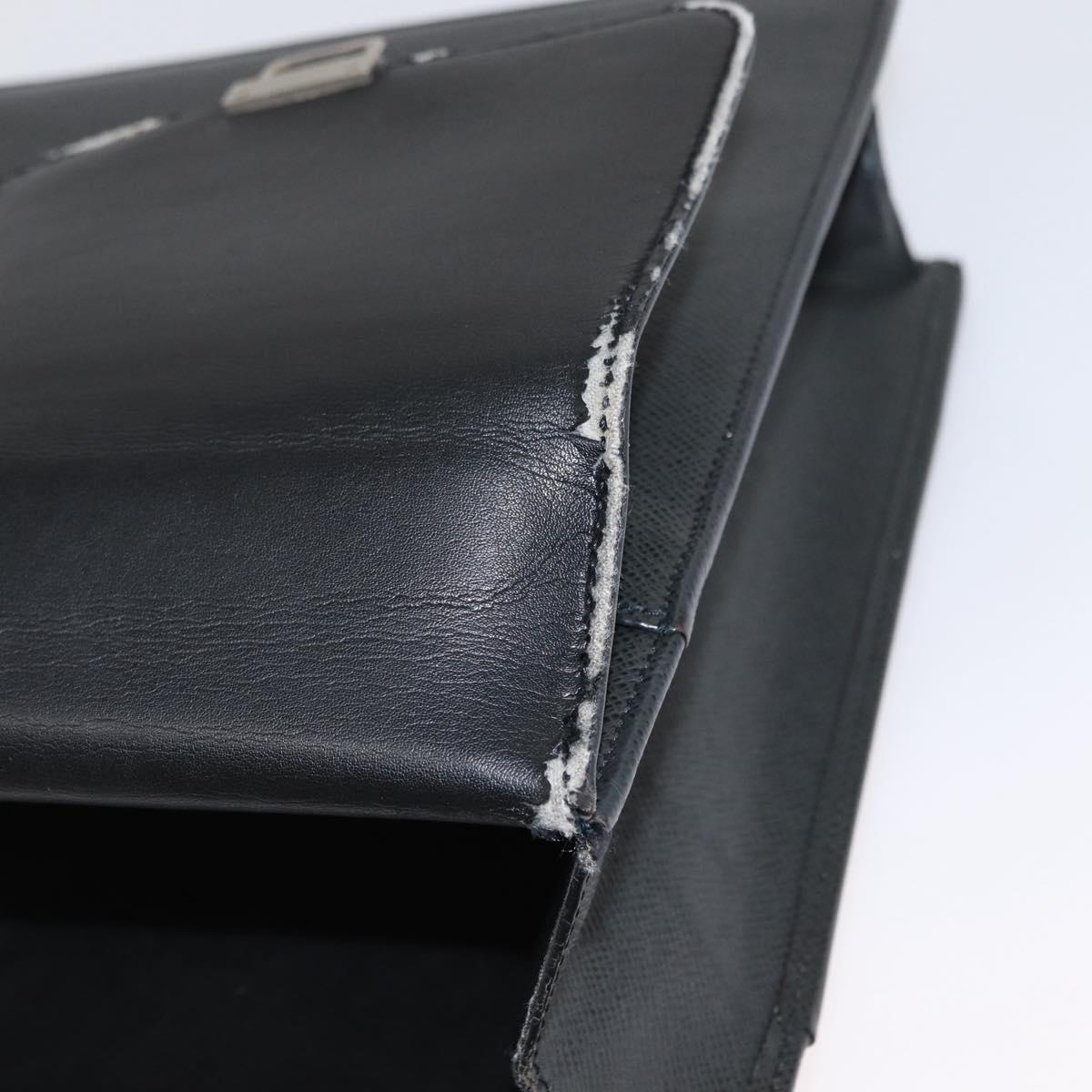 LOUIS VUITTON Taiga Serviette Kazan Business Bag Ardoise M30802 LV Auth bs32229