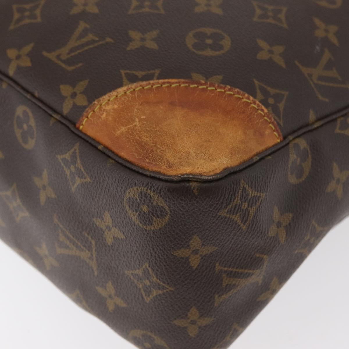LOUIS VUITTON Monogram Boulogne 35 Shoulder Bag M51260 LV Auth bs32234