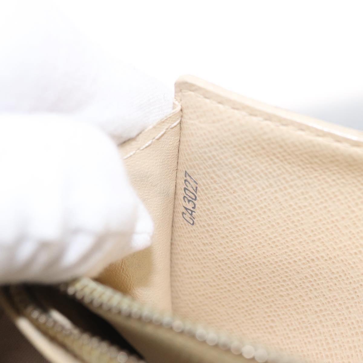 LOUIS VUITTON Damier Azur Portefeuille Alexandra Wallet N63068 LV Auth bs32238