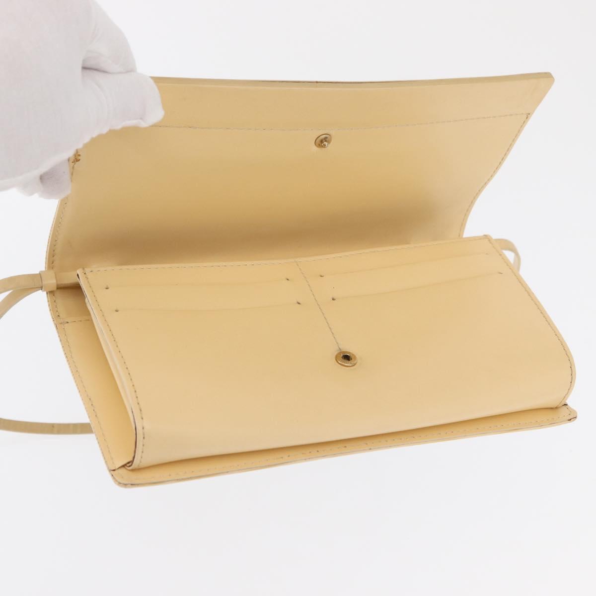 LOUIS VUITTON Epi Leather Honfleur Shoulder Bag Vanilla M5273A LV Auth bs32239