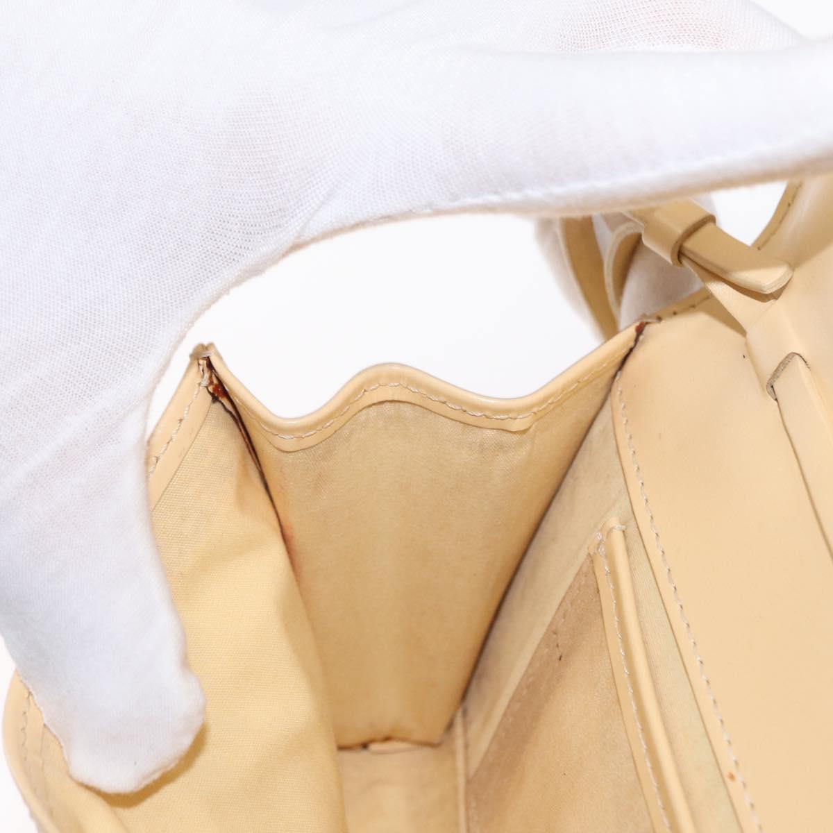 LOUIS VUITTON Epi Leather Honfleur Shoulder Bag Vanilla M5273A LV Auth bs32239