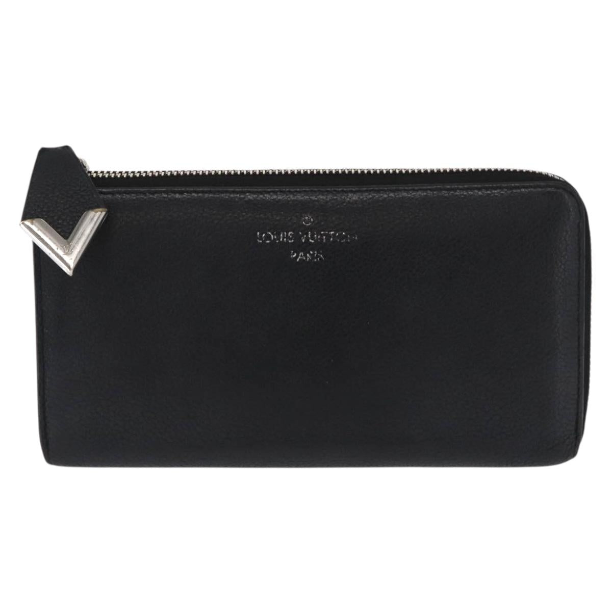 LOUIS VUITTON Portefeuille Comet Wallet Taurillon Leather M63102 LV Auth bs32240