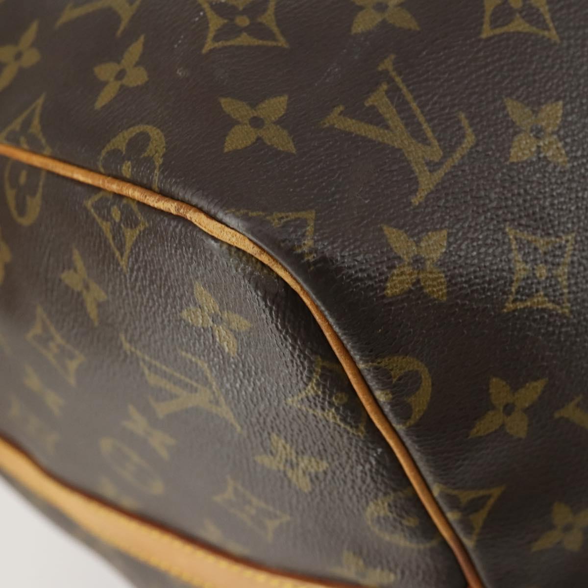 LOUIS VUITTON Monogram Keepall Bandouliere 55 Boston Bag M41414 LV Auth bs32252