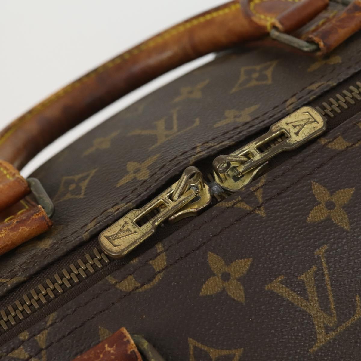LOUIS VUITTON Monogram Keepall 55 Boston Bag M41424 LV Auth bs32253