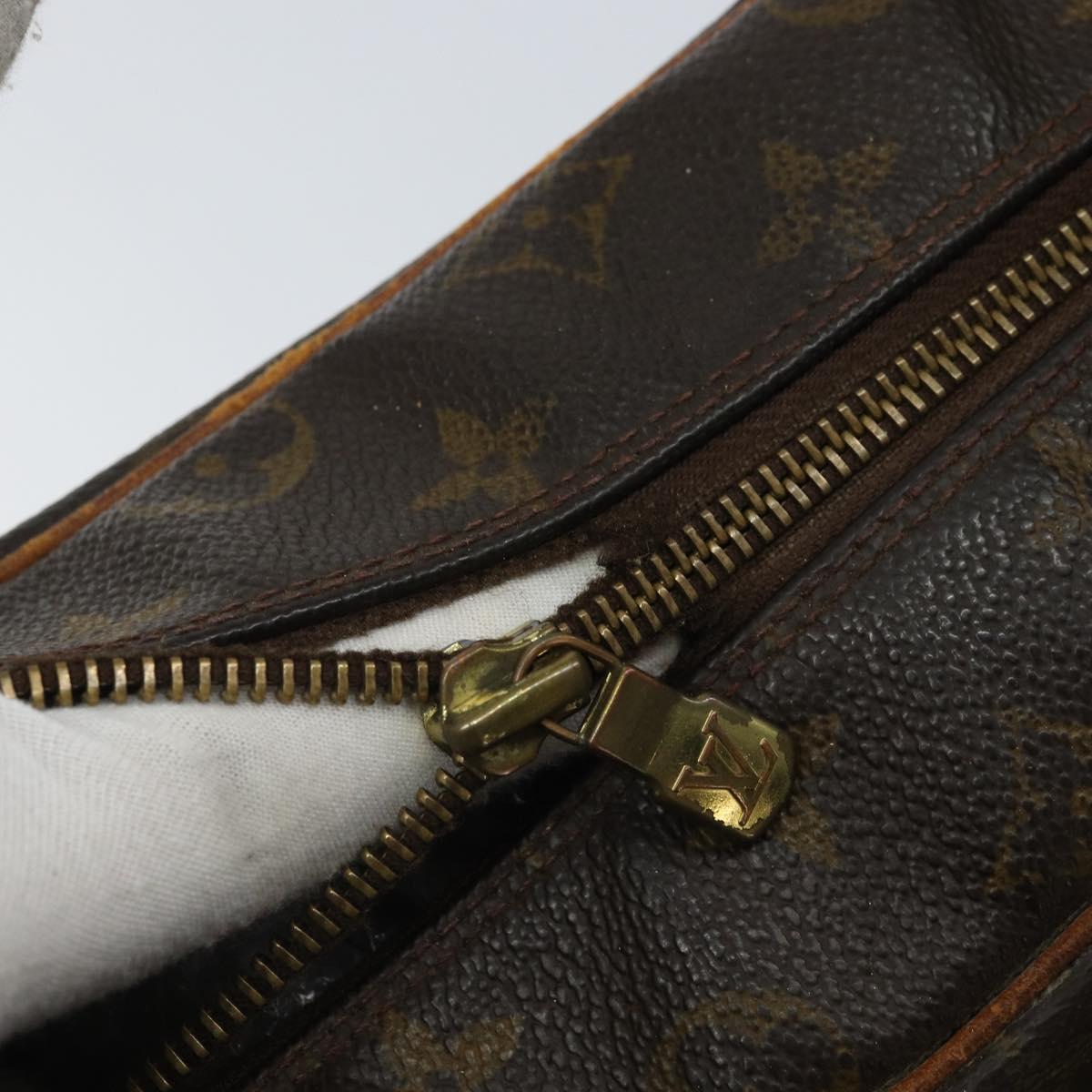 LOUIS VUITTON Monogram Boulogne 35 Shoulder Bag M51260 LV Auth bs32254