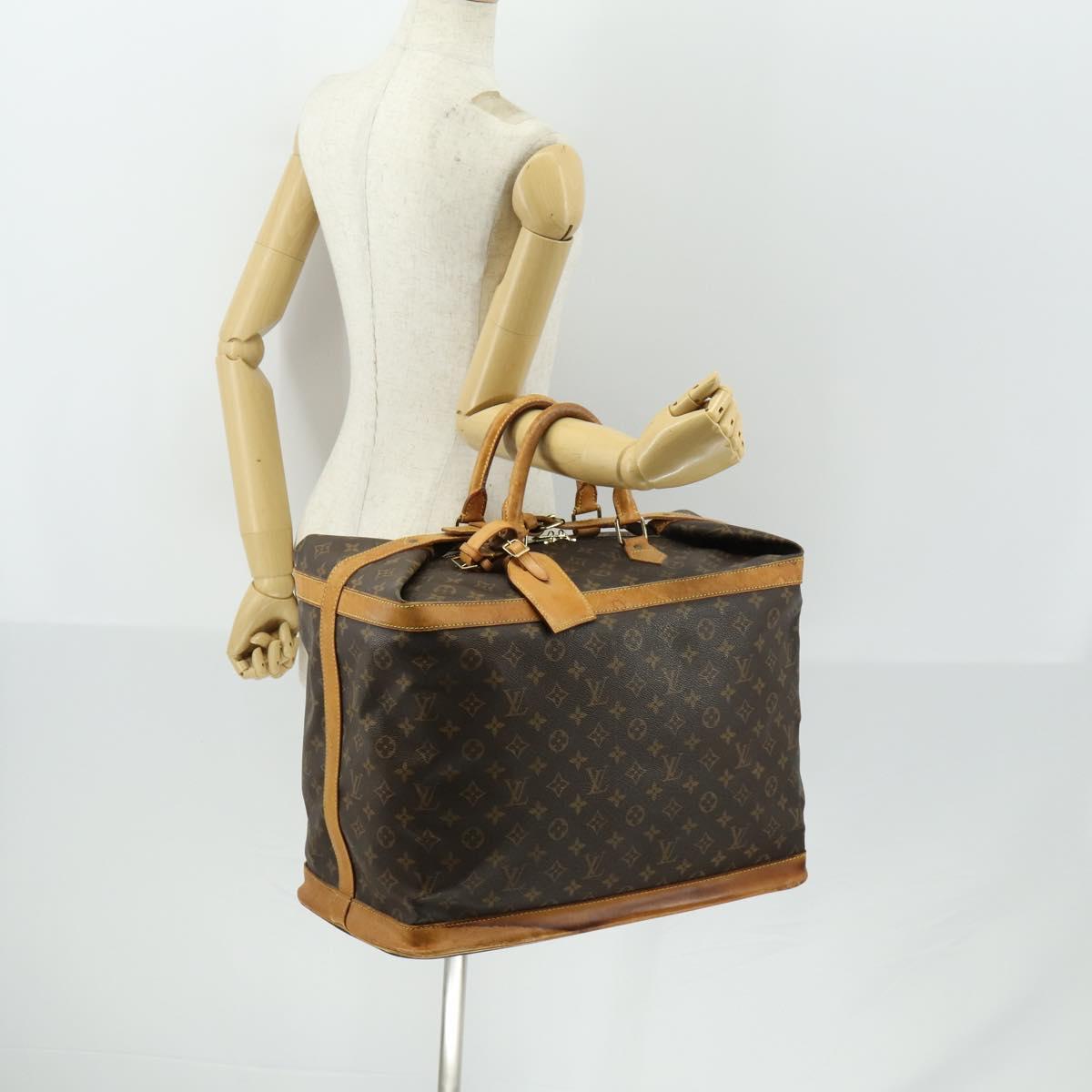 LOUIS VUITTON Monogram Cruiser Bag 50 Boston Bag M41137 LV Auth bs32255
