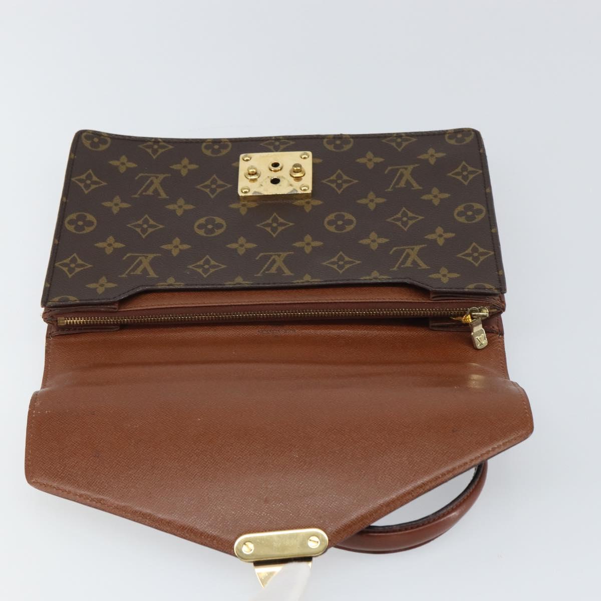 LOUIS VUITTON Monogram Concorde Hand Bag M51190 LV Auth bs32261