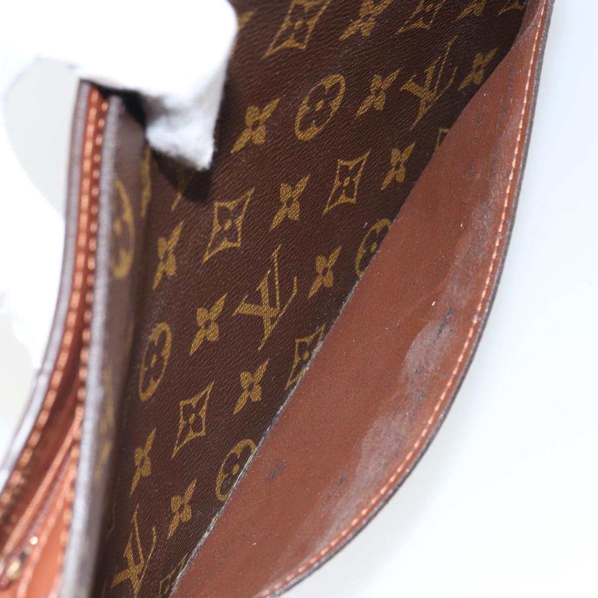 LOUIS VUITTON Monogram Pochette Homme Clutch Bag M51795 LV Auth bs32262