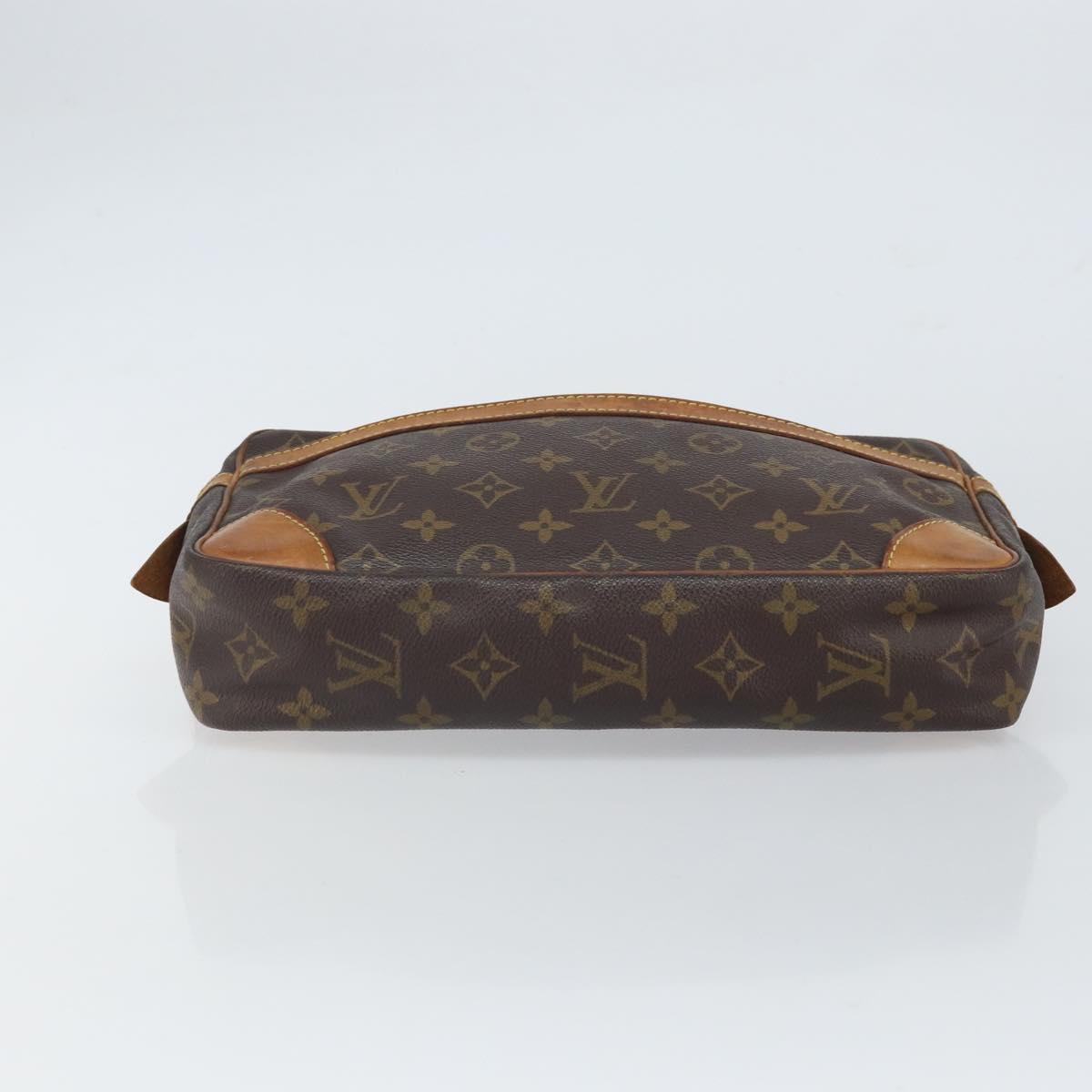 LOUIS VUITTON Monogram Compiegne 28 Clutch Bag M51845 LV Auth bs32263