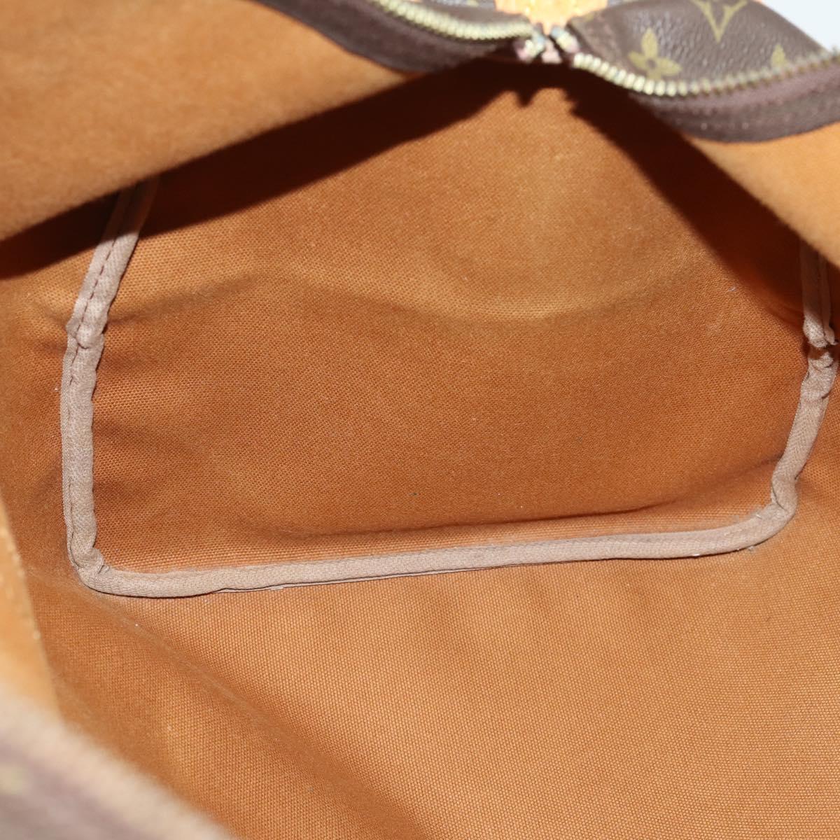 LOUIS VUITTON Monogram Keepall 55 Boston Bag M41424 LV Auth bs32264
