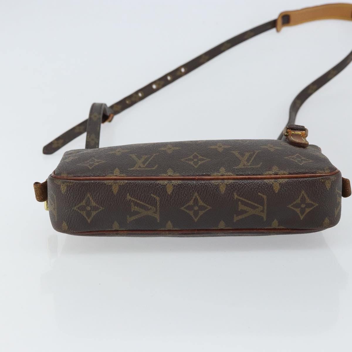 LOUIS VUITTON Monogram Marly Bandouliere Shoulder Bag M51828 LV Auth bs32265
