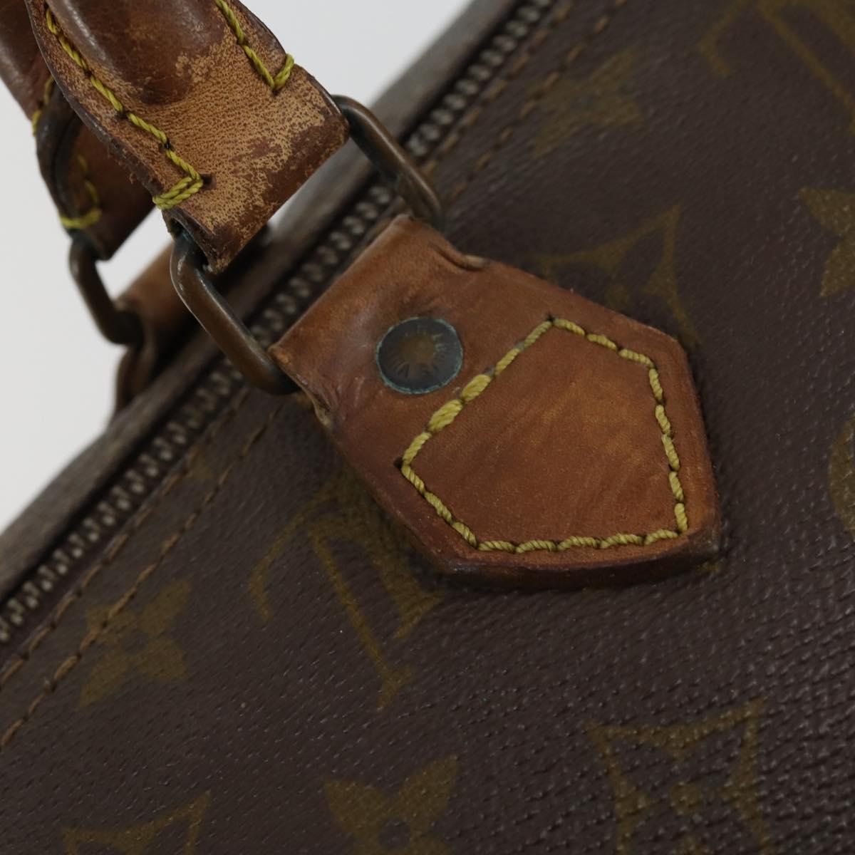 LOUIS VUITTON Monogram Speedy 40 Hand Bag Vintage M41522 LV Auth bs32266