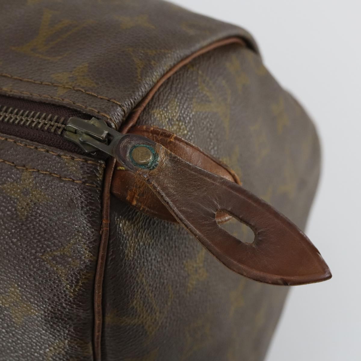 LOUIS VUITTON Monogram Speedy 40 Hand Bag Vintage M41522 LV Auth bs32266