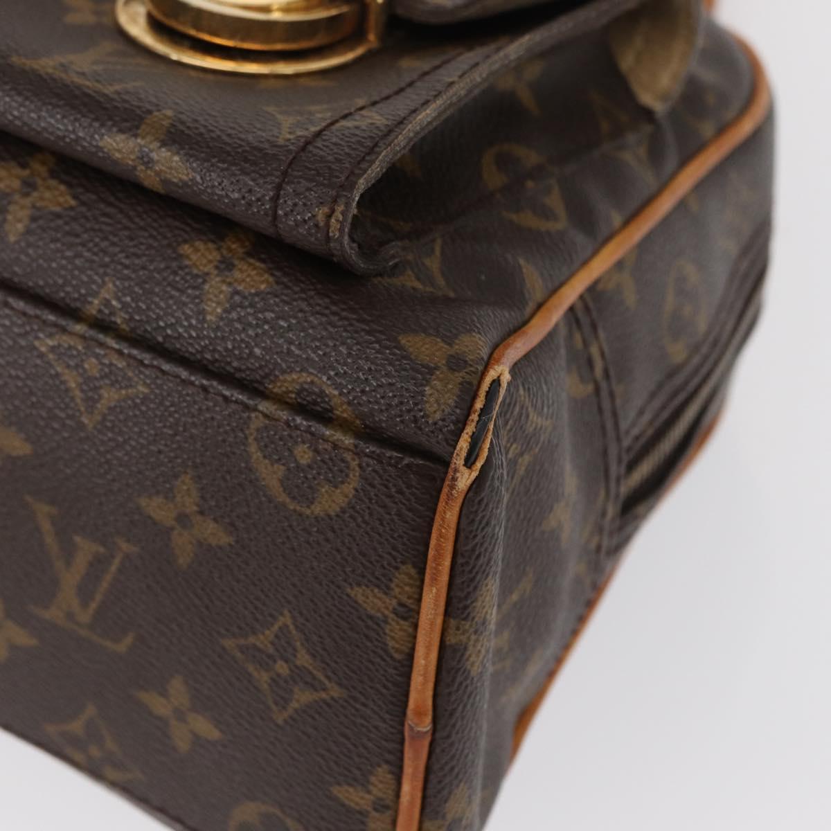 LOUIS VUITTON Monogram Manhattan PM Hand Bag M40026 LV Auth bs32267