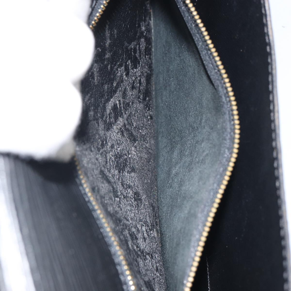LOUIS VUITTON Epi Biface Clutch Bag Black M52322 LV Auth bs32271