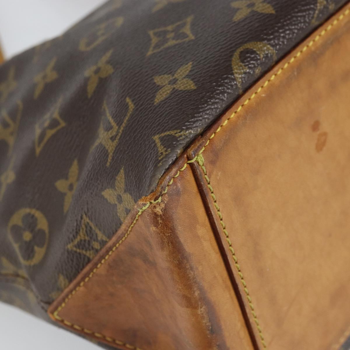 LOUIS VUITTON Monogram Cabas Piano Tote Bag M51148 LV Auth bs32285