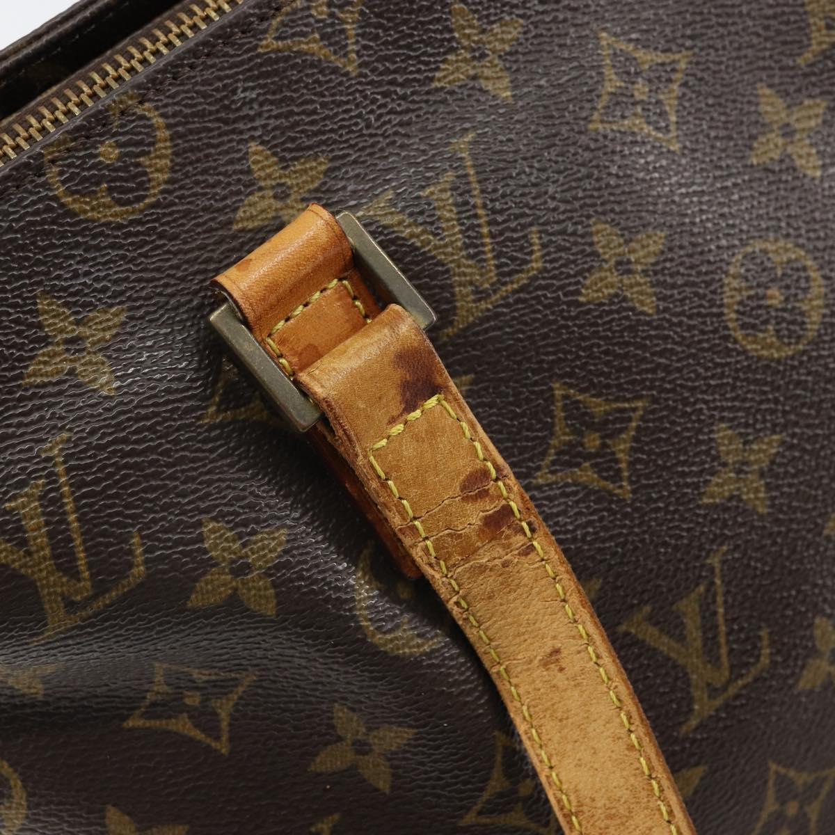 LOUIS VUITTON Monogram Cabas Piano Tote Bag M51148 LV Auth bs32285